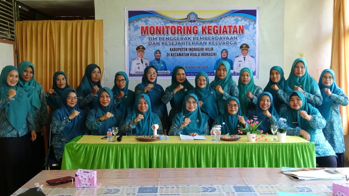 Monev TP PKK Kuindra, Katerina Susanti Herman Dorong Penguatan Program dan Inovasi