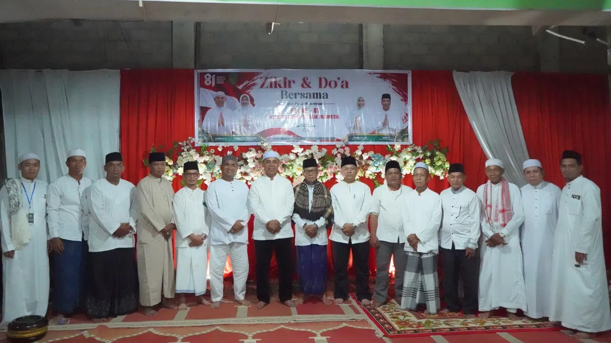 HUT ke-81 RI, Bupati Inhil Ajak Warga Maknai Kemerdekaan Dengan Zikir dan Do'a