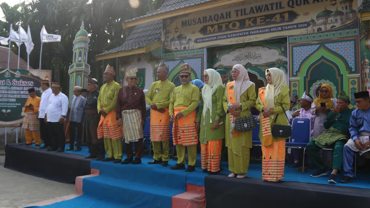 Bupati Inhil Dukung Semarak MTQ ke-41 Enok, Pawai Ta’aruf dan Bazar Jadi Ajang Syiar dan Promosi Potensi Daerah