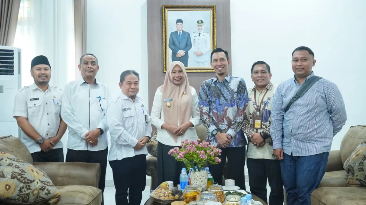 Perkuat pelayanan ASN, Wakil Bupati Inhil terima kunjungan PT Taspen Pekanbaru