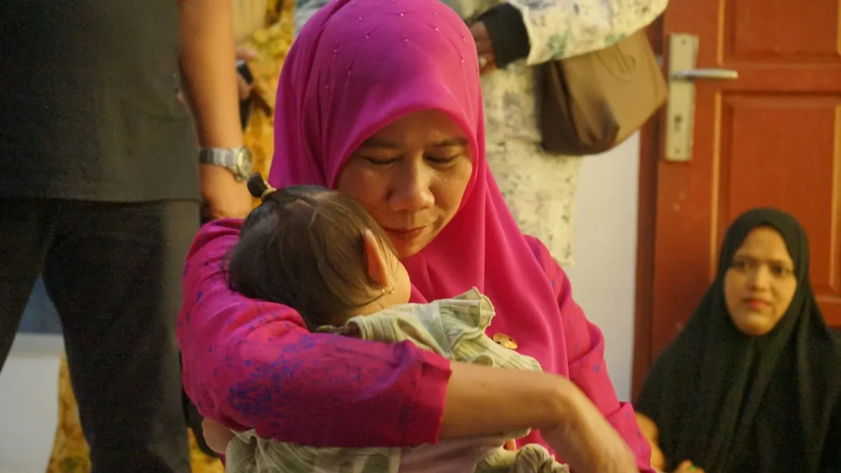 Wabup Inhil : Tangani Stunting Tak Cukup Hanya Pemberian Nutrisi, Kasih Sayang dan Permainan Edukatif Juga Harus Dilakukan