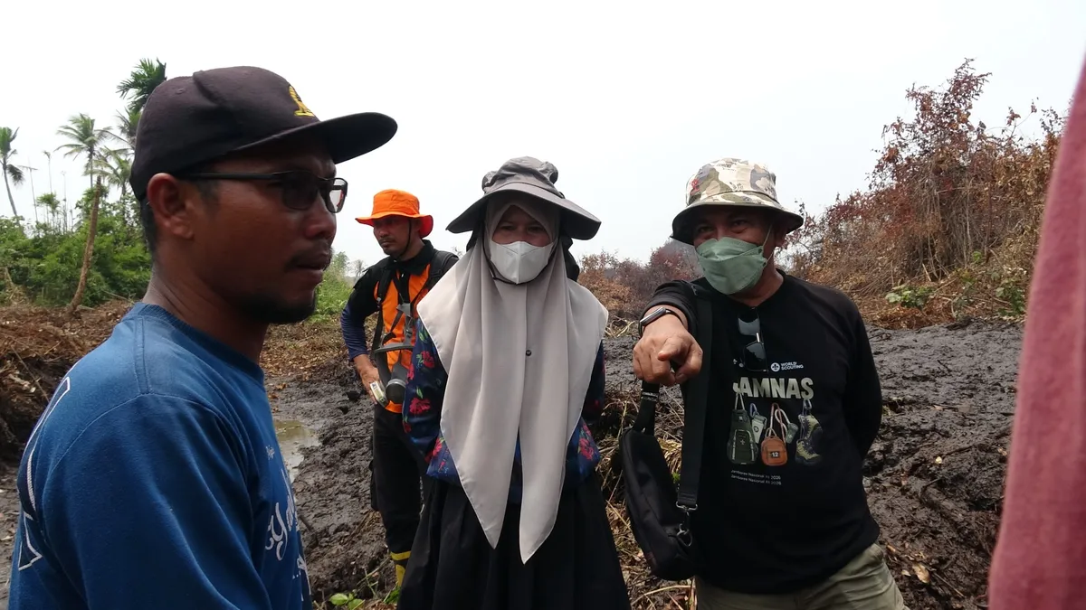 Pemkab Inhil Normalisasi Parit 600 Meter, Perkuat Sumber Air untuk Penanganan Karhutla