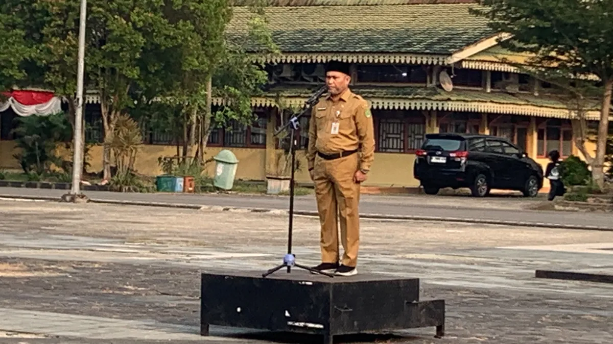 Waspada Karhutla dan Perkuat Disiplin ASN, Pemkab Inhil Tekankan Tanggung Jawab Bersama