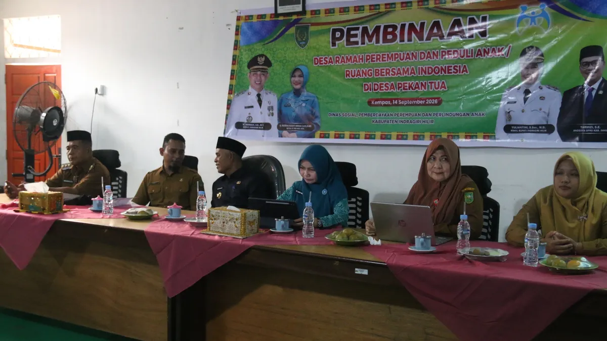 Bupati Inhil Dorong Desa Jadi Ruang Aman dan Inklusif bagi Perempuan dan Anak
