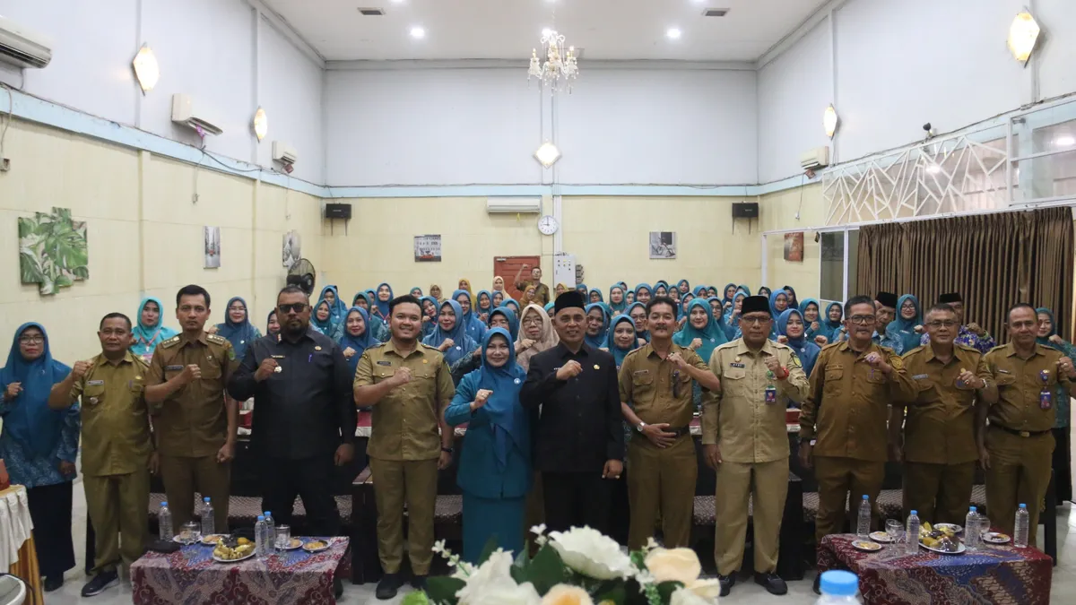 Bupati Inhil Buka Resmi Sosialisasi Penguatan 10 Program Pokok PKK, Harapkan Kerjasama Kader dan Stakeholder Tangani Isu Prioritas