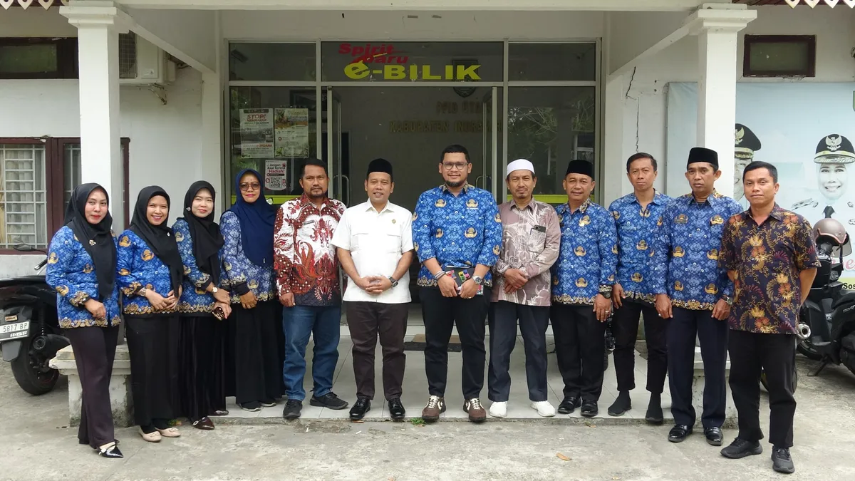 Diskominfops Inhil Terima Kunjungan KI Riau, Perkuat Komitmen Keterbukaan Informasi hingga Desa dan Sekolah