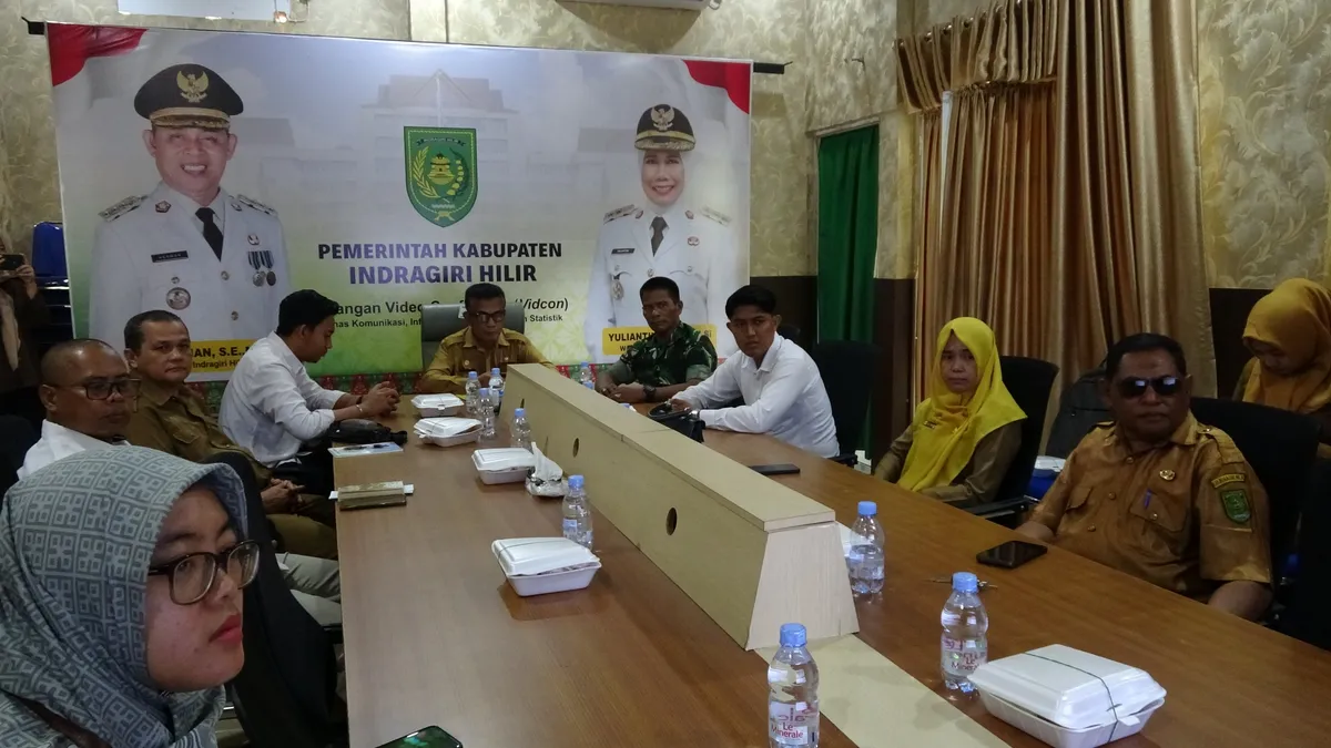 Asisten 2 Setda Inhil Ikuti Rakor Pengendalian Inflasi, IPH Dua Kabupaten di Riau Mengalami Kenaikan
