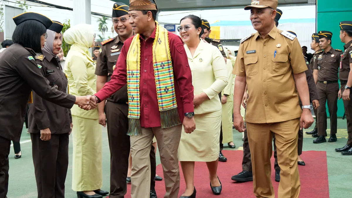 Bupati Inhil Sambut Kunjungan Kerja Kajati Riau, Sinergi Antarlembaga Diperkuat