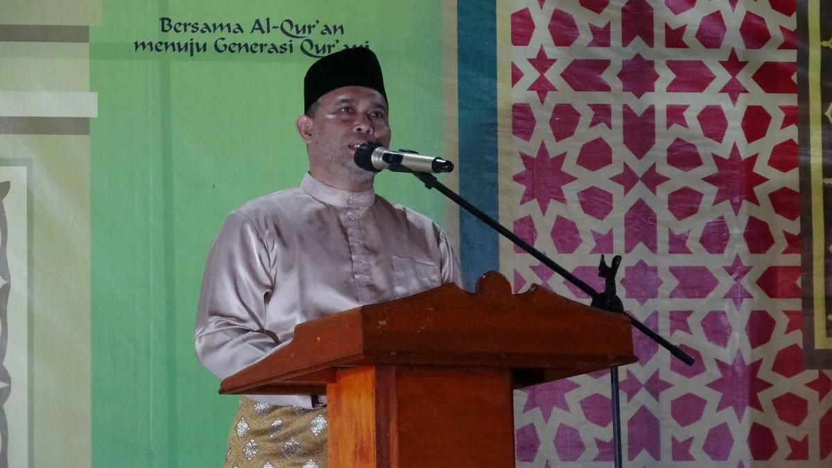 Bupati Inhil diwakili Staf Ahli Resmi Buka MTQ ke 56 Tingkat Kecamatan Mandah