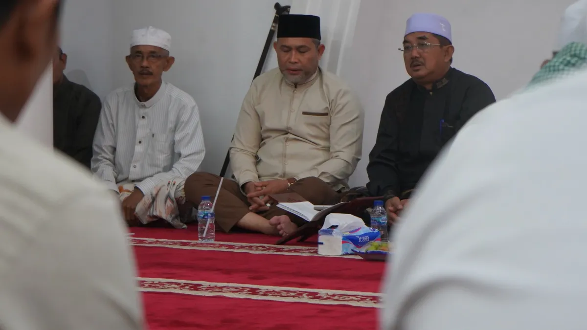Mengharap Berkah, Bupati Inhil diwakili Staf Ahli Hadiri Haul Syekh Abdul Qodir Al - Jailani
