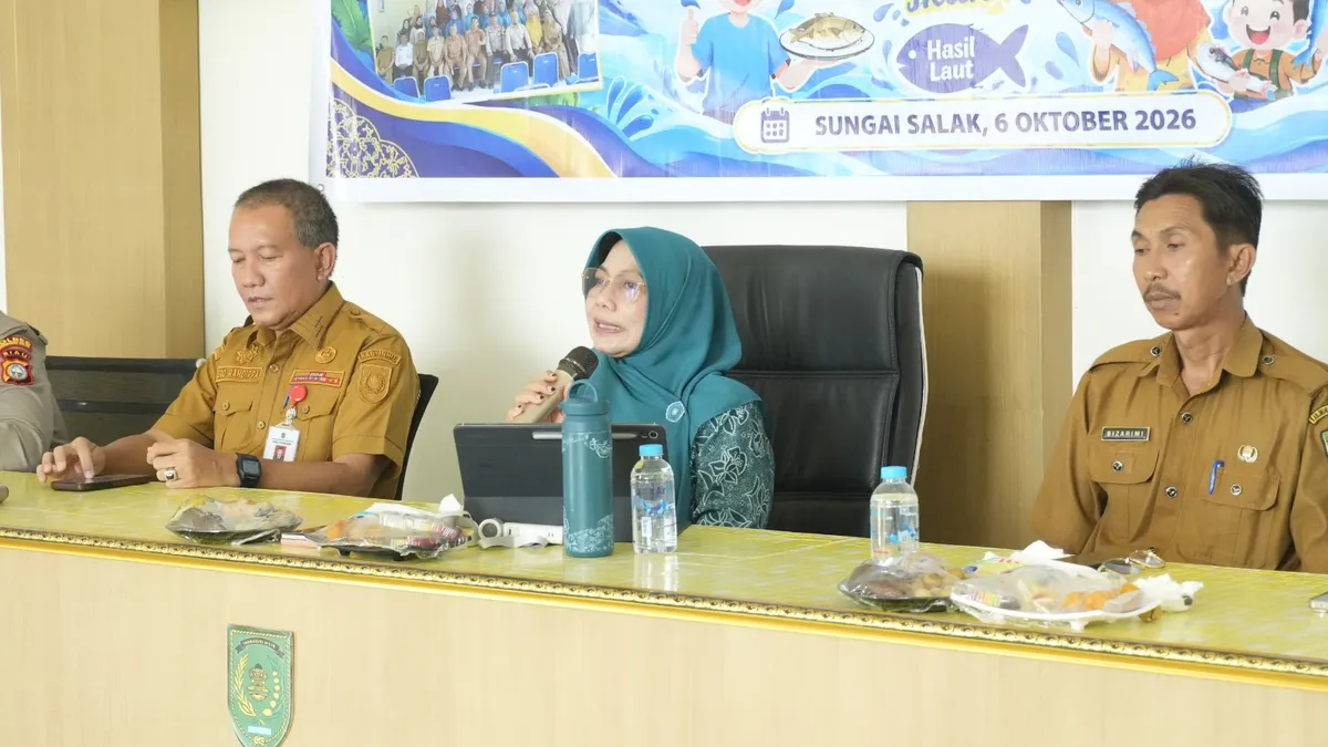 Hj. Katerina Susanti Herman Jadi Narasumber, TP-PKK Inhil Gencarkan Sosialisasi Gemarikan di Tempuling