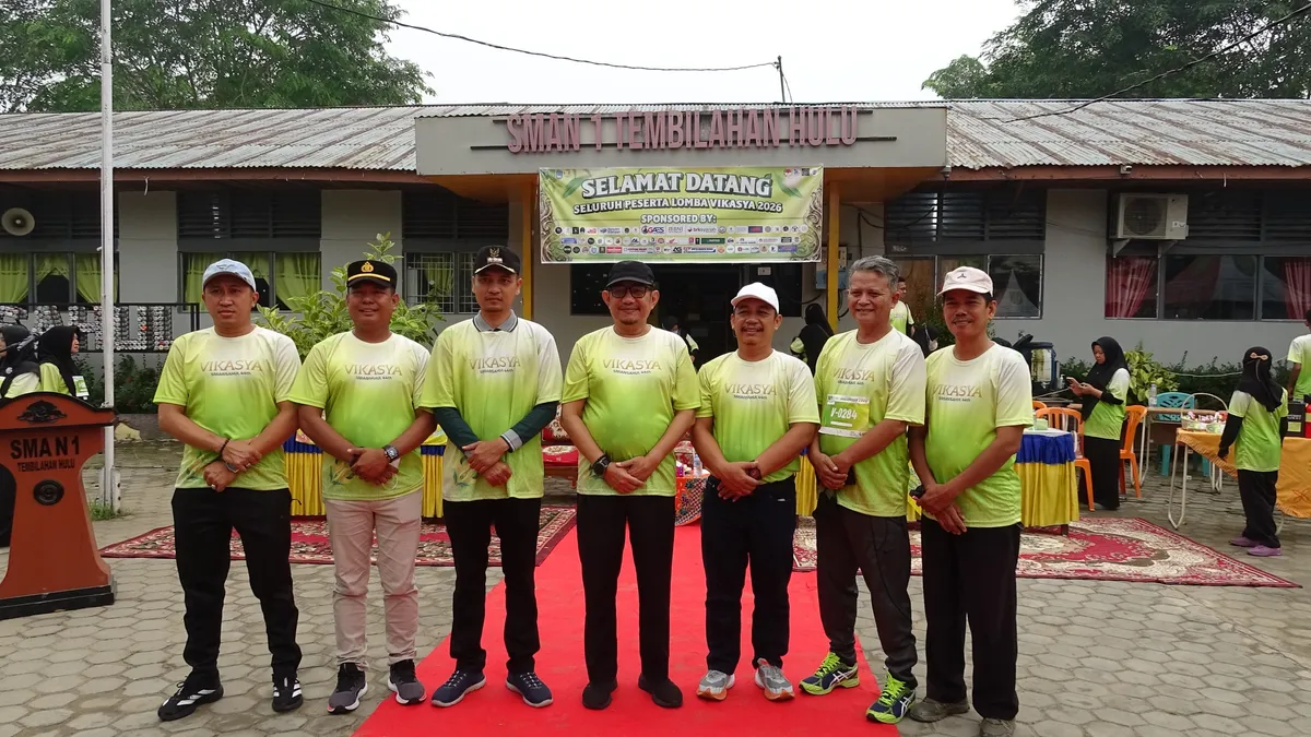 Bupati Inhil Diwakili Asisten III Lepas SMANSAHUL RUN 2026