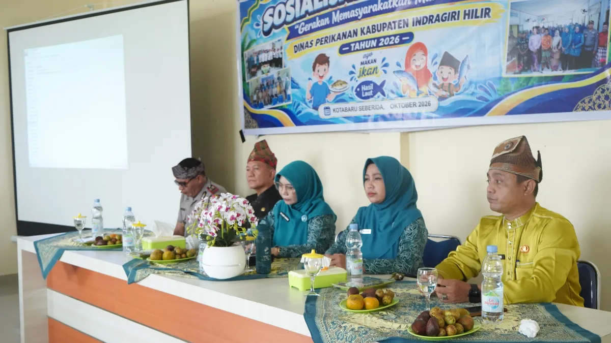 Katerina Susanti Dorong Kader PKK Keritang Gencarkan Gemarikan, Konsumsi Ikan Inhil Masih 40,15 Kg per Kapita
