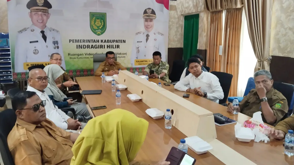 Pemkab Inhil Perkuat Koordinasi Pengendalian Inflasi