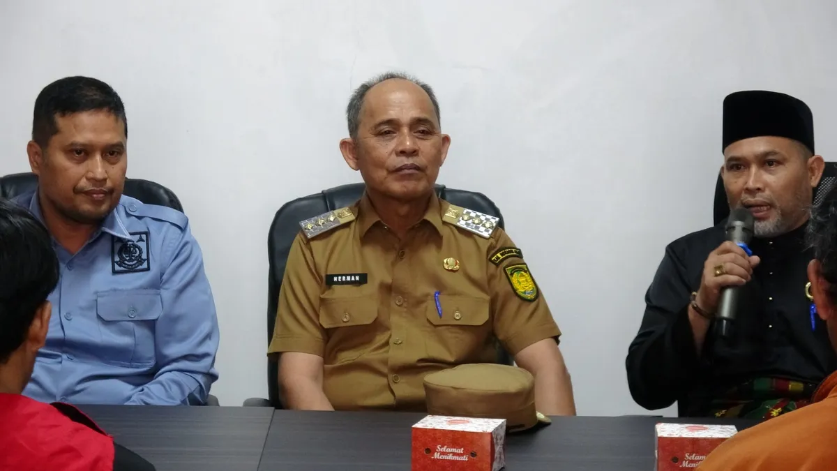 Bupati Herman Apresiasi Penerapan Restorative Justice Perdana di Inhil