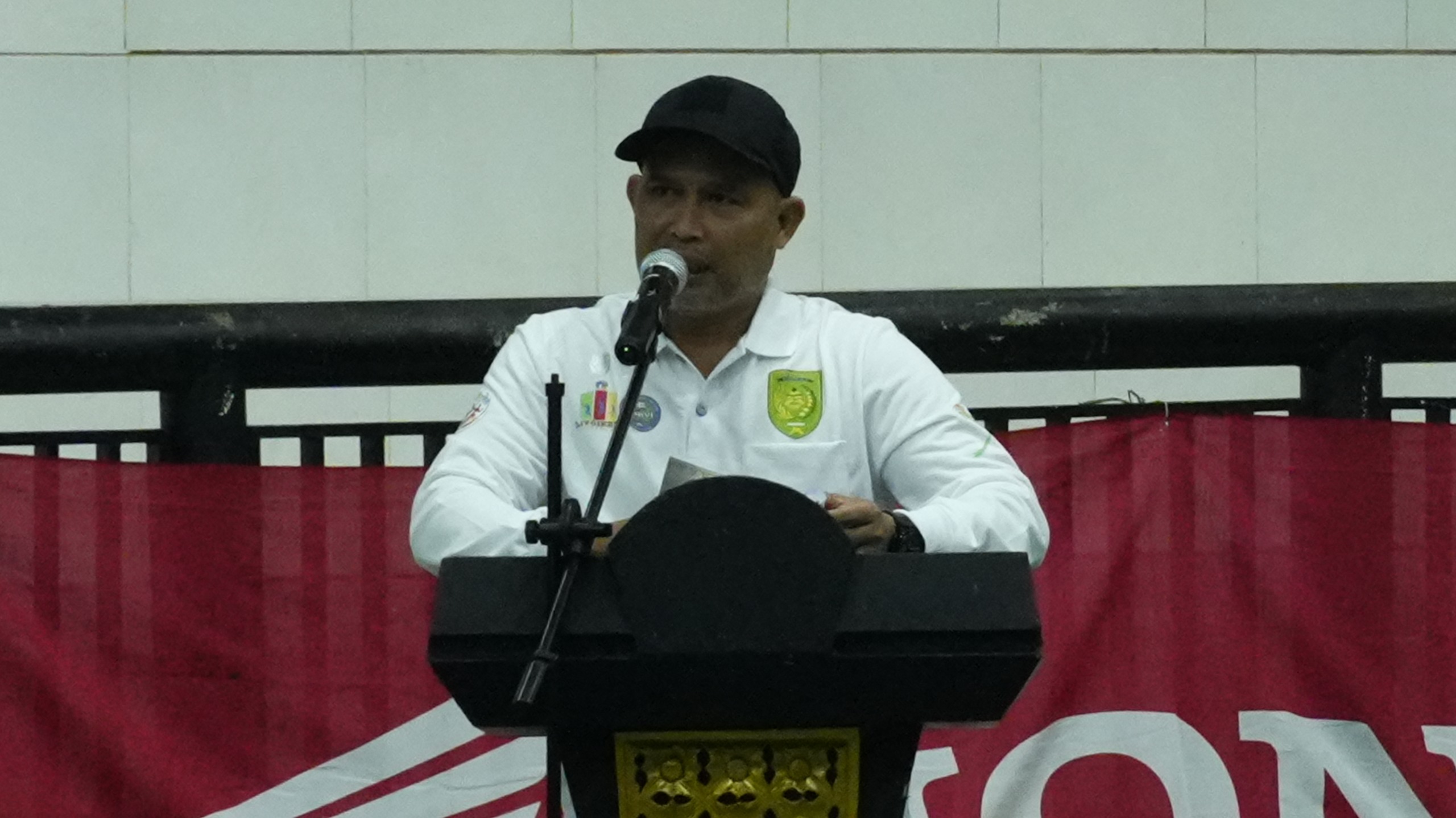 Bupati Inhil Resmi Buka Turnamen Bola Voli Milad ke-61, Diikuti 48 Tim